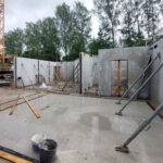 Erweiterungsbau Raumfahrtausstellung - Rohbau beginnt