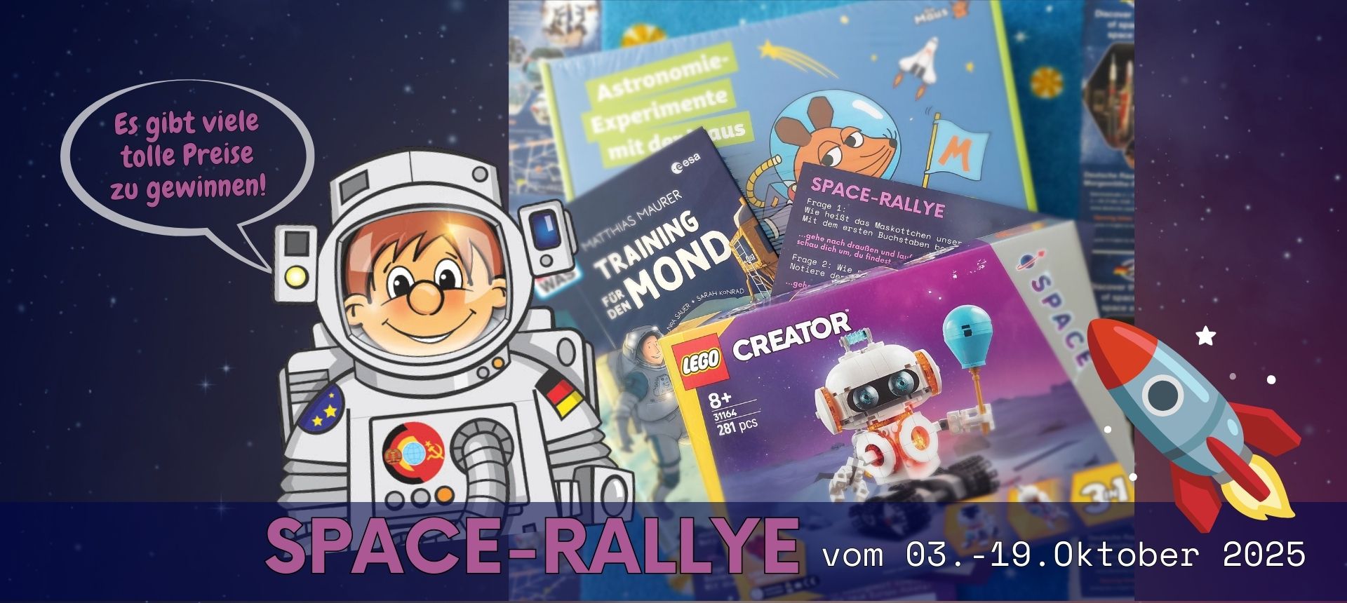 Space-Rally – Ferienspaß für junge Entdecker!