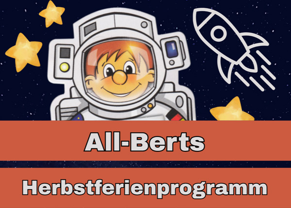 Flyer zum Herbstferienprogramm 'All-Berts'
