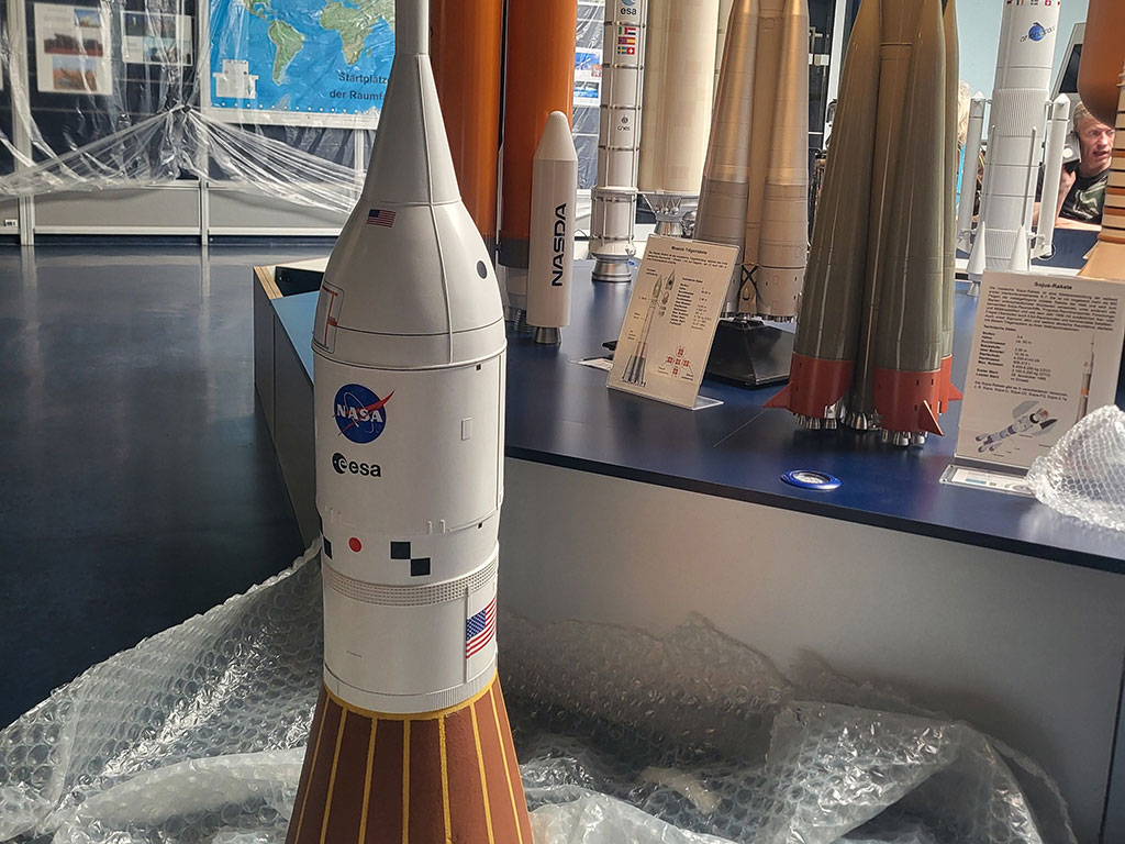Foto: Raketenmodell 'Projekt Cesa'